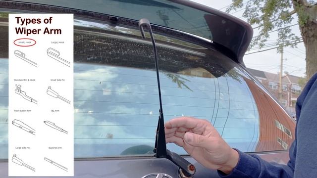 How To: 2002 Lexus RX300 Rear Wiper Blade Replace