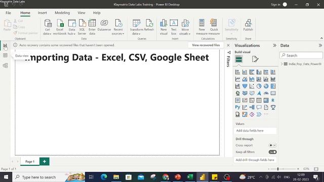 Connect Excel, CSV and Google Sheets data with PowerBI смотреть онлайн