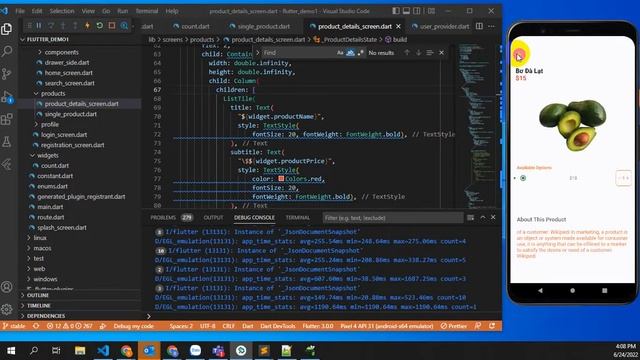 Demo Fetch Products and Product Detail using Cloud Firestore | flutter firebase ecommerce app смотреть онлайн