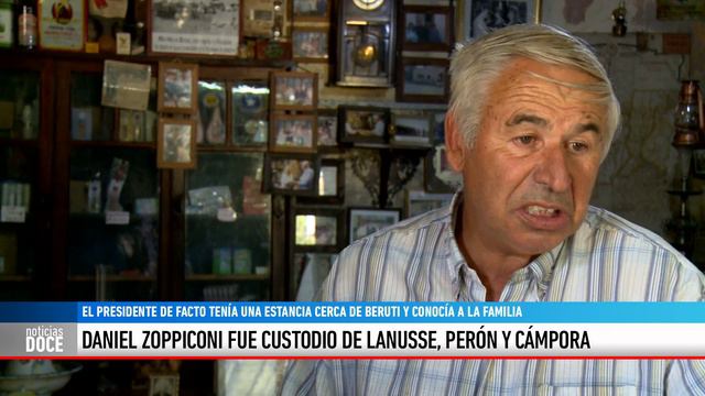 DANIEL ZOPPICONI FUE CUSTODIO DE LANUSSE, PERÓN Y CÁMPORA смотреть онлайн