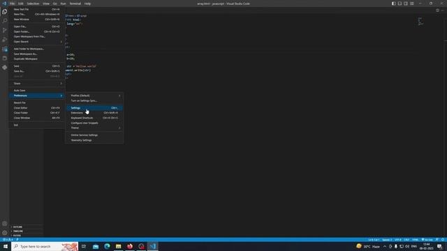 how to increase font size in vs code || how to increase text font size in visual studio code hindi смотреть онлайн