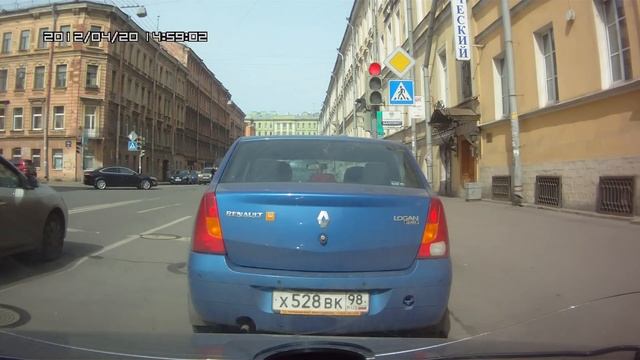 ТП не различает цвета светофора. смотреть онлайн