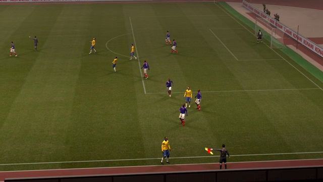 [Rétro] PES 2009 | FRANCE vs BRAZIL | Gameplay PC смотреть онлайн