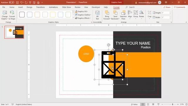 How to design a Business Card in PowerPoint смотреть онлайн