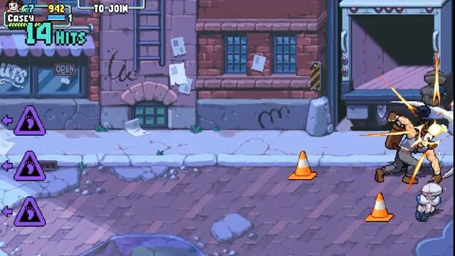 #23 Teenage Mutant Ninja Turtles:Shredder's Revenge FULL GAME прохождение касей,аркада,средняя