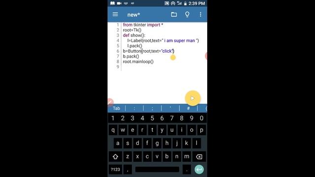 How to use tkinter in mobile | tkinter python project button смотреть онлайн