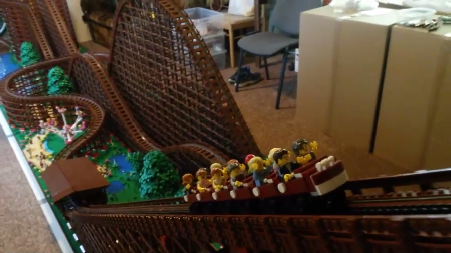 Американские горки из лего смотреть онлайн