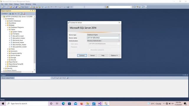 MS SQL database connection in Visual Studio 2019 смотреть онлайн