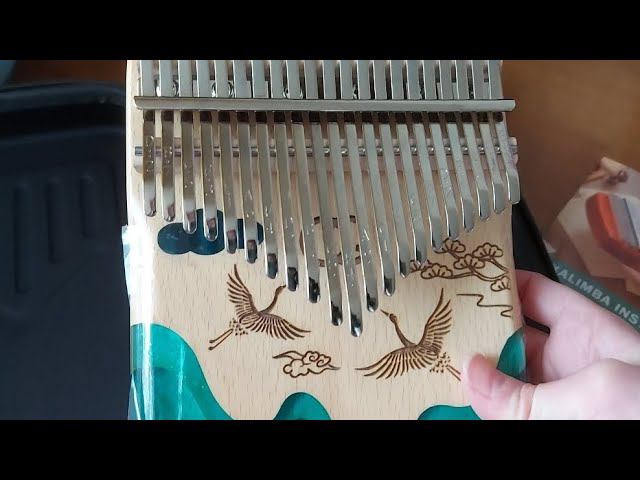 Распаковка калимбы Cega (21 нота) | Kalimba Cega (21 keys) ACMR-unboxing