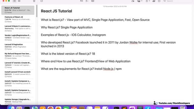 React JS Tutorial with Laravel for Beginners: Learn How to Build a Web App with React and Laravel смотреть онлайн