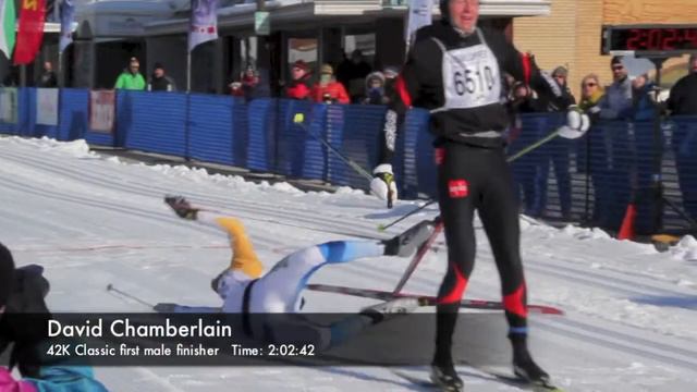 Vasaloppet Finishes and Interviews смотреть онлайн