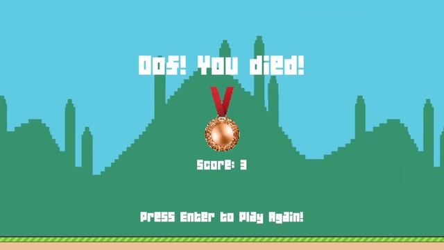 Flappy Bird clone смотреть онлайн