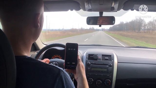 Toyota Corolla 150 (кузов) Мчит как Ferrari ? Разгон от 0 до 100 смотреть онлайн