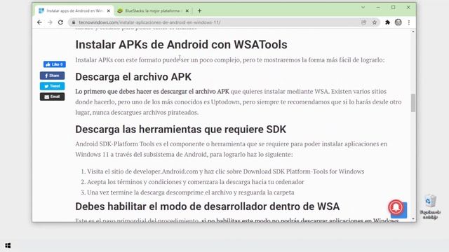 ?Instalar Aplicaciones de Android en Windows 11? смотреть онлайн