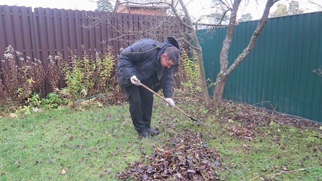 Выходной на даче с Бусей. Продолжаем готовиться к зиме. Шашлык из свиной вырезки. смотреть онлайн