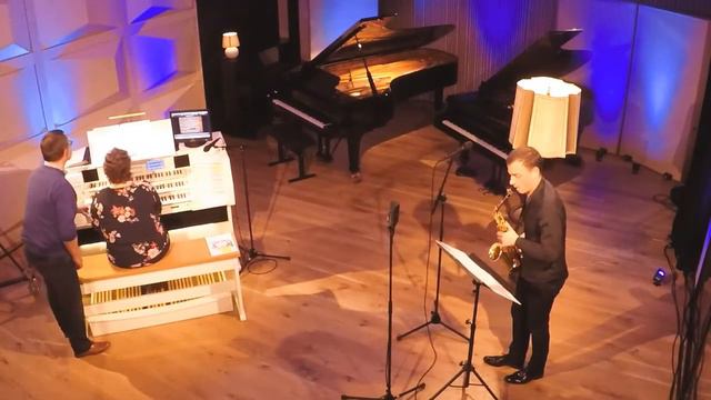 Jef Neve Sonata Organ and Saxophone Part I, Andy Dhondt (saxophone) and Lieve Van de Rostyne (organ смотреть онлайн