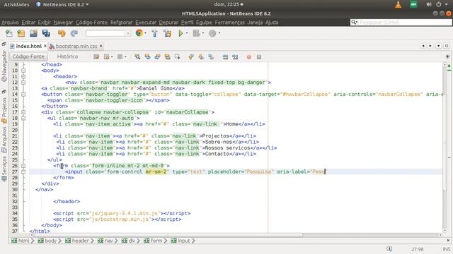 Curso Bootstrap 4 - Chamando o jquery no Bootstrap 4 e criação de form de pesquisa - Aula #4.0 смотреть онлайн