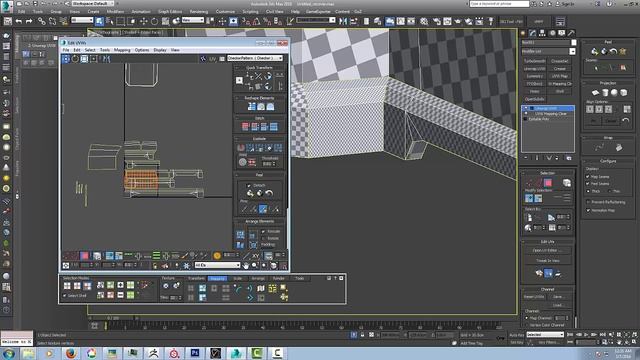 3dsmax Unwrap Tutorial (Polycount Request) смотреть онлайн