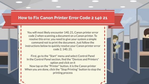 How to Fix Canon Printer Error Code 2 140 21 | ij.start.canon | canon.com/ijsetup