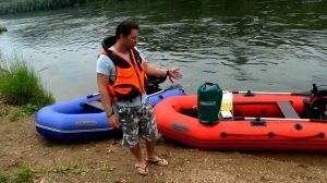 Сравнение лодочных моторов ➡️ 2 или 4 такта? Замеряем расход топлива на ходу.