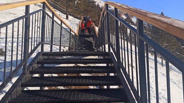 Самая длинная лестница в России смотреть онлайн