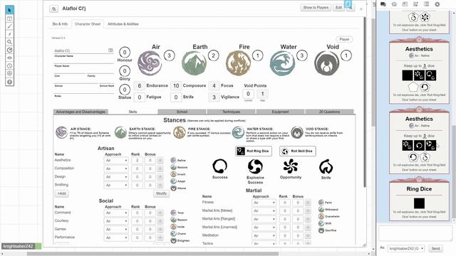 How to play Legend of the Five Rings with Roll20 - Getting Started + Character Sheet смотреть онлайн