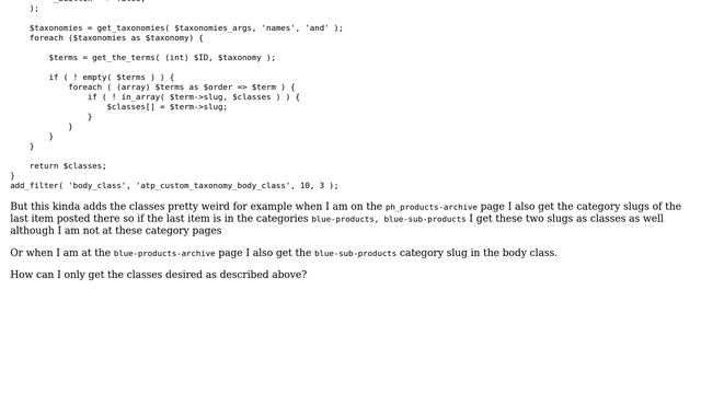 Wordpress: Custom Taxonomies in body class with parent slug (2 Solutions!!) смотреть онлайн