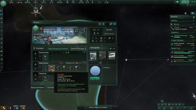 Stellaris Gameplay - Conquista da Galáxia c/ Humanóides Personalizados Conselho de Veruna- Parte 1 смотреть онлайн