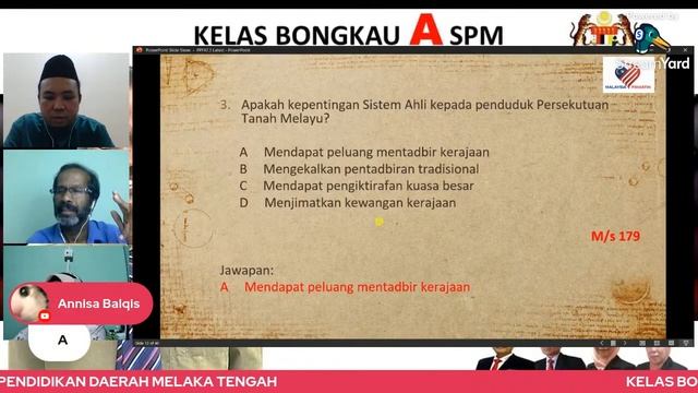 ?[LIVE] KELAS BONGKAU A SPM SEJARAH 2021 - TINGKATAN 4 KSSM - BAB 7.3 OLEH CIKGU RAMA CHENDRA #07 смотреть онлайн