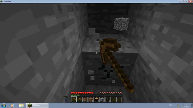 Выживание в minecraft часть 1 (дом в скале) смотреть онлайн