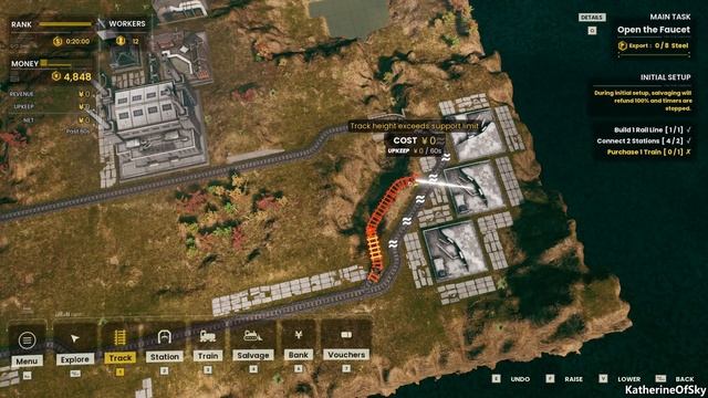 Railgrade 2 - HIGH THROUGHPUT PRODUCTION - Train Transport Puzzle Game First Look, Let's Play смотреть онлайн