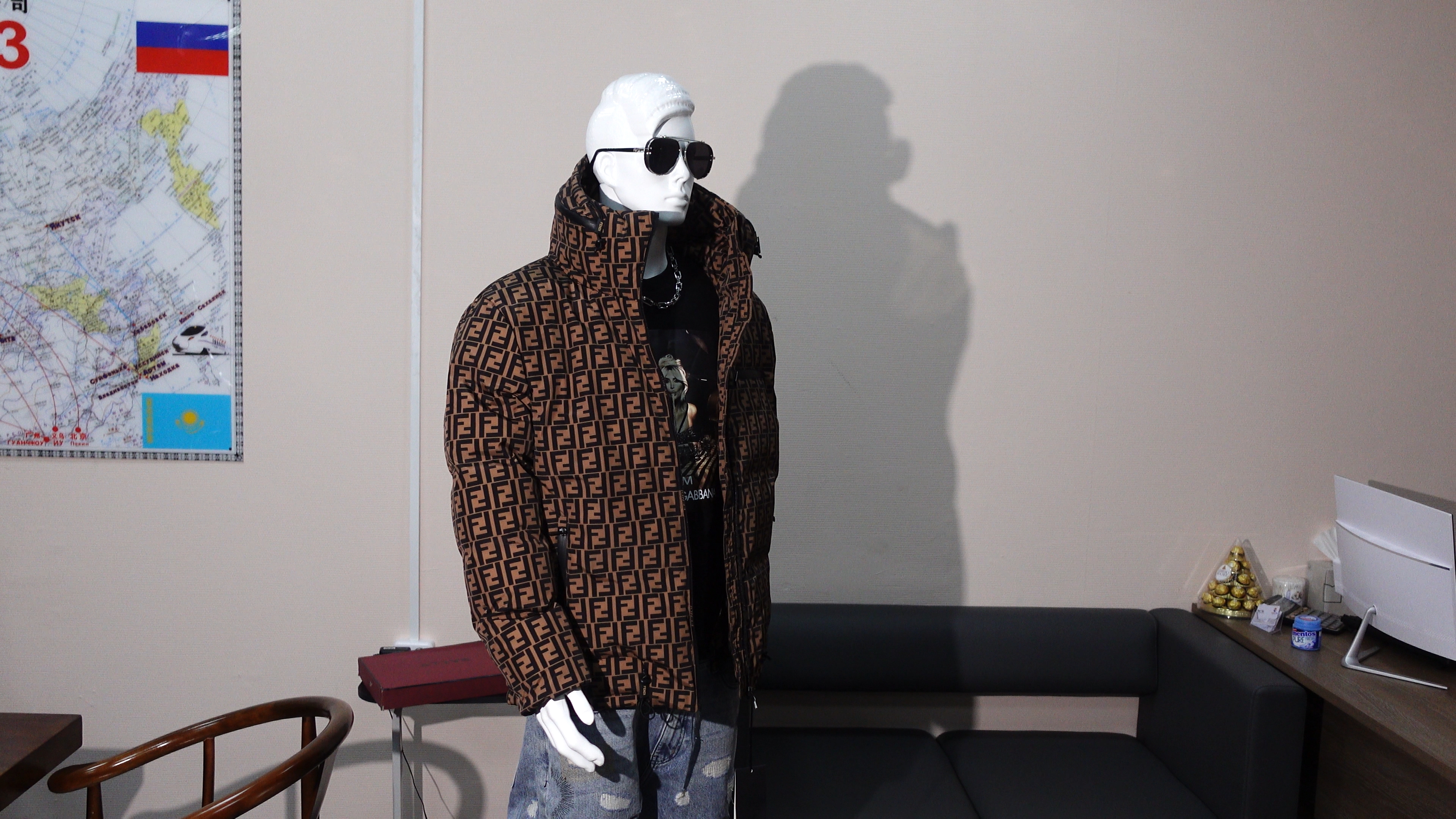 Down Vest Fendi Original