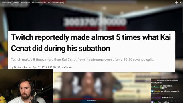 Twitch Won't Exist in 7 Years: The Self Sabotage of a Live Stream Empire | Asmongold Reacts смотреть онлайн