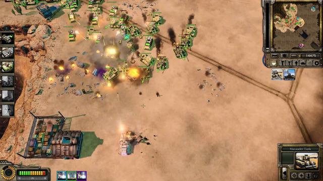 Command & Conquer: Generals Evolution Beta 2.1 | Sands of Time - Toxic vs Ultra | 2k 1440p смотреть онлайн