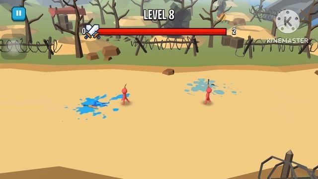 Stick Army: fight world war strategy game L.v4 смотреть онлайн