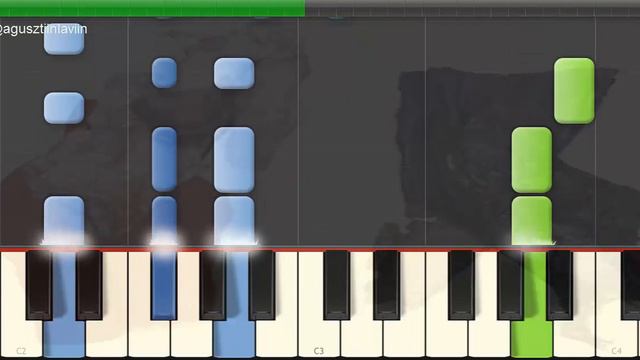 Sea Of Love - Cat Power PIANO TUTORIAL Midi Synthesia смотреть онлайн