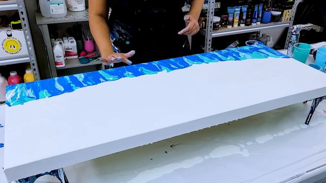 This Beautiful Underwater Flower Garden is a Must Try! ~ Paint and Water ~ Abstract Art смотреть онлайн