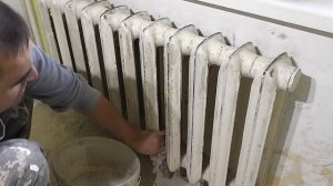 Как и чем красить чугунный радиатор отопления.