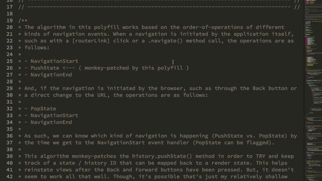 Restoring And Resetting The Scroll Position On Navigation With A Polyfill In Angular 5.2.3 смотреть онлайн