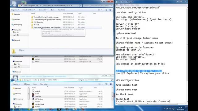 Codex - anti-hack system - Launcher with auto-update, anti-hack/speed + dll source c++ смотреть онлайн