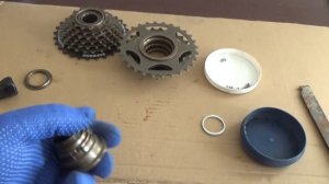 Как разобрать трещетку (звёзды) заднего колеса горного велосипеда