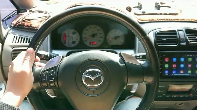 Mazda Premacy (CP8W) with Paddle Shift смотреть онлайн
