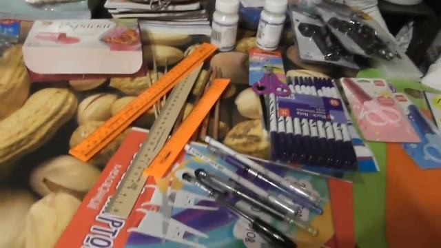 Много покупок  к школе! Дети неряхи!  9.01.2019