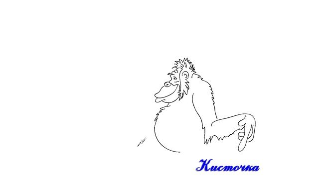 Король Луи персонаж из мультфильма рисуем вместе смотреть онлайн