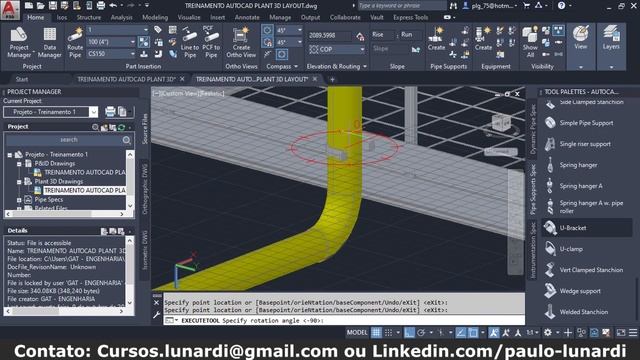 Treinamento completo sem cortes - AutoCAD Plant 3D смотреть онлайн