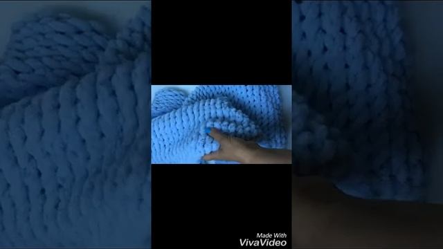 Детские пледы из Alize Puffy❤️Обзор изделия .вяжем руками смотреть онлайн