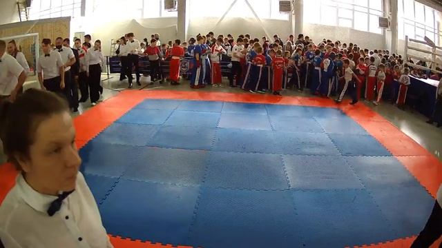 Открытый зимний Кубок по кикбоксингу на призы "Школы кикбоксинга и восточных видов единоборств". смотреть онлайн