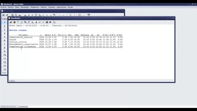Explicación Infostat 1 смотреть онлайн