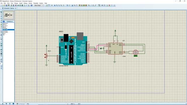 Control Stepper Motor using Potentiometer | Knob | Bipolar | Proteus 8 смотреть онлайн