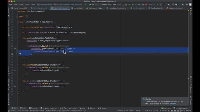 Kotlin Flow + Room Database смотреть онлайн